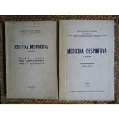 Medicina desportiva - Jo&atilde;o da Silva Rocha CU DEDICATIE SI AUTOGRAF