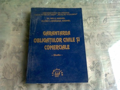 GARANTAREA OBLIGATIILOR CIVILE SI COMERCIALE - NELU ANGHEL foto