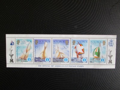 SOLOMON ISLANDS BLOC STAMPILAT=77 foto
