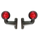 2 x 12V 24V Lampi De Marcaj Pentru Remorca LED E9