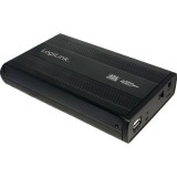 Cumpara ieftin RACK extern LOGILINK extern pt. HDD 3.5 inch S-ATA interfata PC USB 2.0 aluminiu negru