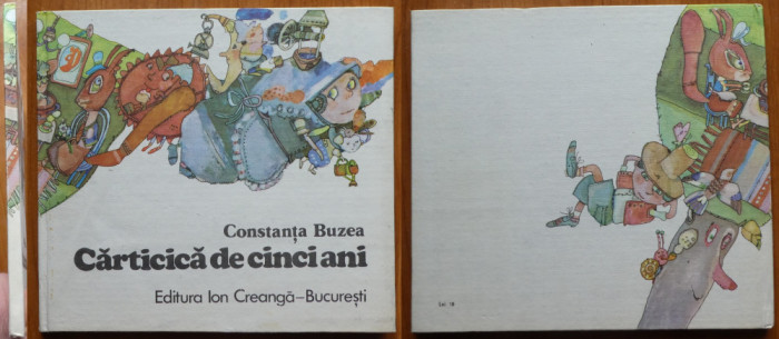 Constanta Buzea , Carticica de cinci ani , Editura Ion Creanga ,1983 , cartonata