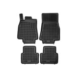 Set covorase auto din cauciuc MERCEDES Clasa A (W169), 09.2004-06.2012, presuri tip tavita, negru