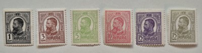 Romania 1909 Carol MNH foto