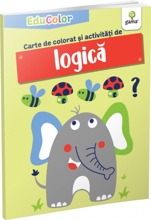 Carte De Colorat Si Activitati De Logica, - Editura Gama