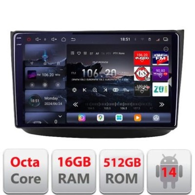Navigatie Mercedes Vito Viano 2004-2006 Qled 2K Octa Core 16+512 LTE 4G DSP Wifi 5Ghz android auto carplay radio gps internet Kit-+EDT-E810-2K CarStor foto