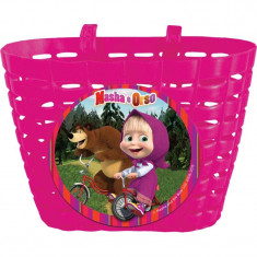 Cos pentru bicicleta Masha and The Bear Eurasia, Roz foto