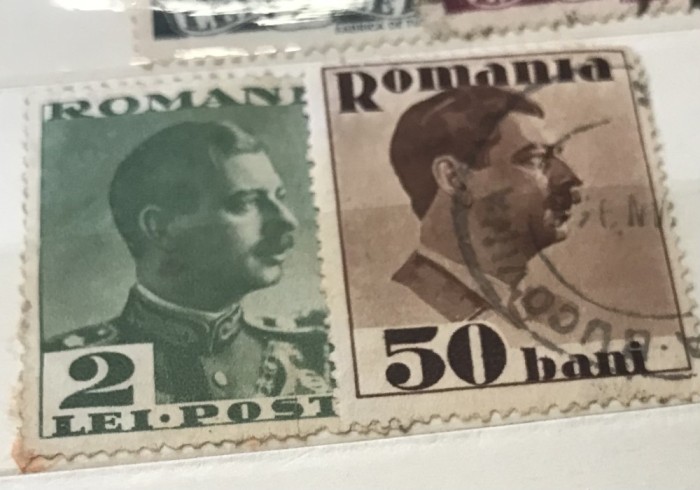 Timbre Carol 2, 50 bani lei