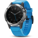 Ceas Quantix 5 Standard Titanium/Blue, Garmin