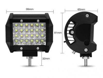 Proiector led bar 72W, 24 leduri (10cm) foto