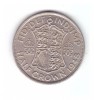 Moneda Anglia 1/2 / half crown 1948, stare buna, curata, Europa, Cupru-Nichel