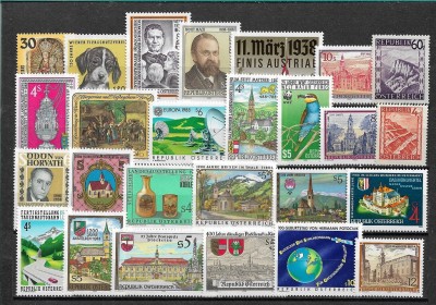 C3849 - lot Austria timbre nestampilate MNH foto