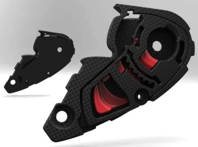 Kit mecanism viziera casca integrala MT Blade &amp;ndash; Revenge &amp;ndash; Thunder &amp;ndash; tip MT-V-12 (model nou) &amp;ndash; casca flip up Atom SV &amp;ndash; tip MT-V-16 foto