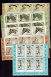 Romania 2010 Cai de rasa Blocuri de 6 timbre MNH Serie completa LP 1866 b
