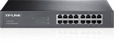 SWITCH TP-LINK 16 porturi Gigabit, carcasa metalica, rackabil &amp;quot;TL-SG1016D&amp;quot; (timbru verde 2 lei) foto