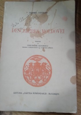 A. Descrierea Moldovei foto