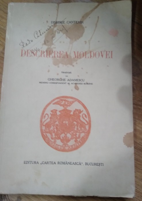 A. Descrierea Moldovei