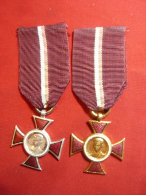 2 Medalii Polonia - Janeck Krasicki -erou ww2 - cl.I si cl.II foto
