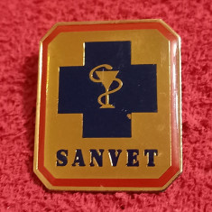 Insigna medicina - SANVET (Sanitar-Veterinar)