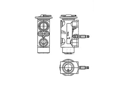 Supapa de expansiune Mahle, BMW 5 E60/E61, 2003-2010, Seria 6 E63/E64, 2004-2011, foto