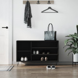 Pantofar, negru, 102x36x60 cm, lemn compozit GartenMobel Dekor, vidaXL