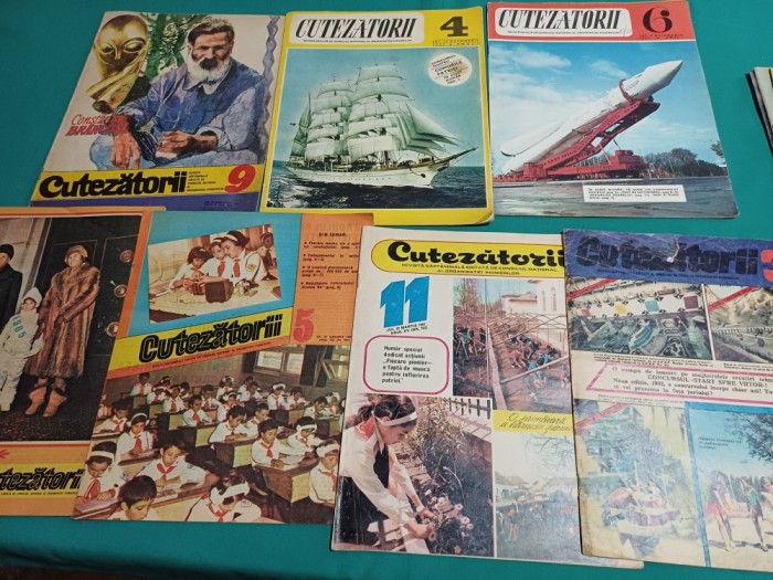 LOT 10 REVISTE CUTEZĂTORII * DIFERITE NUMERE * 47 A
