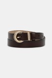 Answear.LAB curea de piele culoarea maro
