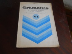 Gramatica.Manual pentru clasa a VI - Ion Popescu, 1974