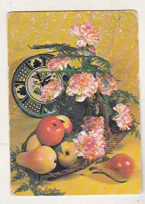 bnk cld Calendar de buzunar 1978 - Centrala Legume Fructe foto