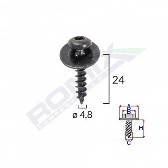 SURUB CAPAC MOTOR PENTRU RENAULT SET 10 BUC