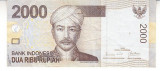 M1 - Bancnota foarte veche - Indonezia - 2000 rupii - 2009