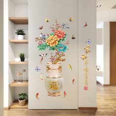 Sticker Decorative 3D, Vas Chinezesc