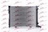 Radiator Opel Omega A 94, Senator B 94, motor: 1.8, 2.0, 2.3 D, 2.3 TD, 2.4, 2.6 R6, 3.0 R6, 543x456x36, SRLine, Aluminiu/ Plastic brazat, 1300127;