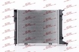 Radiator Opel Omega A 94, Senator B 94, motor: 1.8, 2.0, 2.3 D, 2.3 TD, 2.4, 2.6 R6, 3.0 R6, 543x456x36, SRLine, Aluminiu/ Plastic brazat, 1300127;