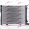 Radiator Opel Omega A 94, Senator B 94, motor: 1.8, 2.0, 2.3 D, 2.3 TD, 2.4, 2.6 R6, 3.0 R6, 543x456x36, SRLine, Aluminiu/ Plastic brazat, 1300127;