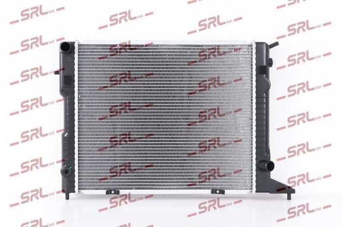 Radiator Opel Omega A 94, Senator B 94, motor: 1.8, 2.0, 2.3 D, 2.3 TD, 2.4, 2.6 R6, 3.0 R6, 543x456x36, SRLine, Aluminiu/ Plastic brazat, 1300127;