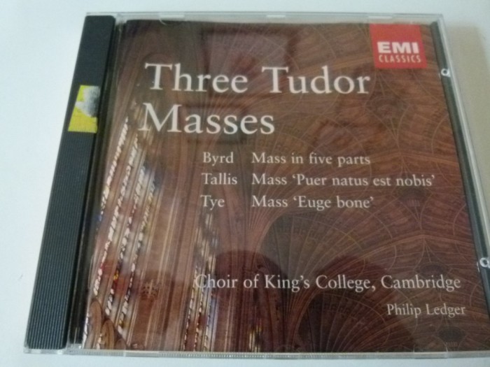 Three Tudor Masses, cd