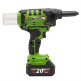 Masina de nituit POP cu acumulator ProCraft PRG20, brushless, 2x 4Ah + &icirc;ncarcator