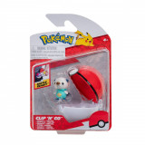 Pokemon - Set 2 figurine Clip n Go, (Oshawott &amp; Poke Ball) S13