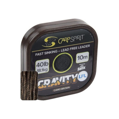 Fir Leadcore Carp Spirit Gravity LFL, 10m,Culoare Brown foto