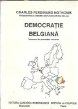 Democratie belgiana: incercare de prezentare coerenta - Charles Ferdinand Nothomb