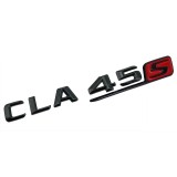 Emblema CLA 45_S pentru spate portbagaj Mercedes, Negru, Mercedes-benz