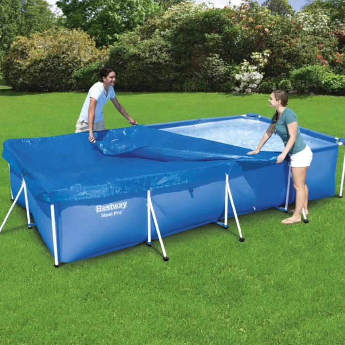 Bestway Prelata de piscina Flowclear, 400 x 211 cm GartenMobel Dekor