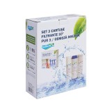 Set 3 cartuse filtrante 10 pentru PUR3 osmoza inversa AQUA07000810003 Aquapur Valhoh Valrom