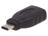 Adaptor USB 2.0 USB-A la USB-C, QOLTEC