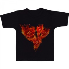 Tricou &amp;quot; Fire skull &amp;quot; foto
