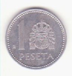 Spania 1 peseta 1985 - Juan Carlos I foto
