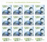 ROMANIA 2011 - ZIUA MONDIALA A SINDROMULUI DOWN,MINICOALA, MNH - LP 1892c, Sanatate, Nestampilat