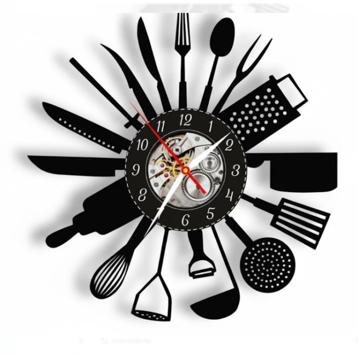 BUCATARIE-ceas de perete(personalizabil)