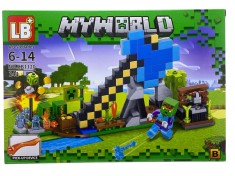 Set Constructie My World Minecraft NO.LB1120B foto
